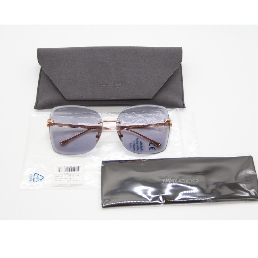 NEW JIMMY CHOO SUNGLASSES JIMMY CHOO CORIN/G/S GREY WOMEN’S EYEWEAR JIMMY CHOO - Picture 13 of 13